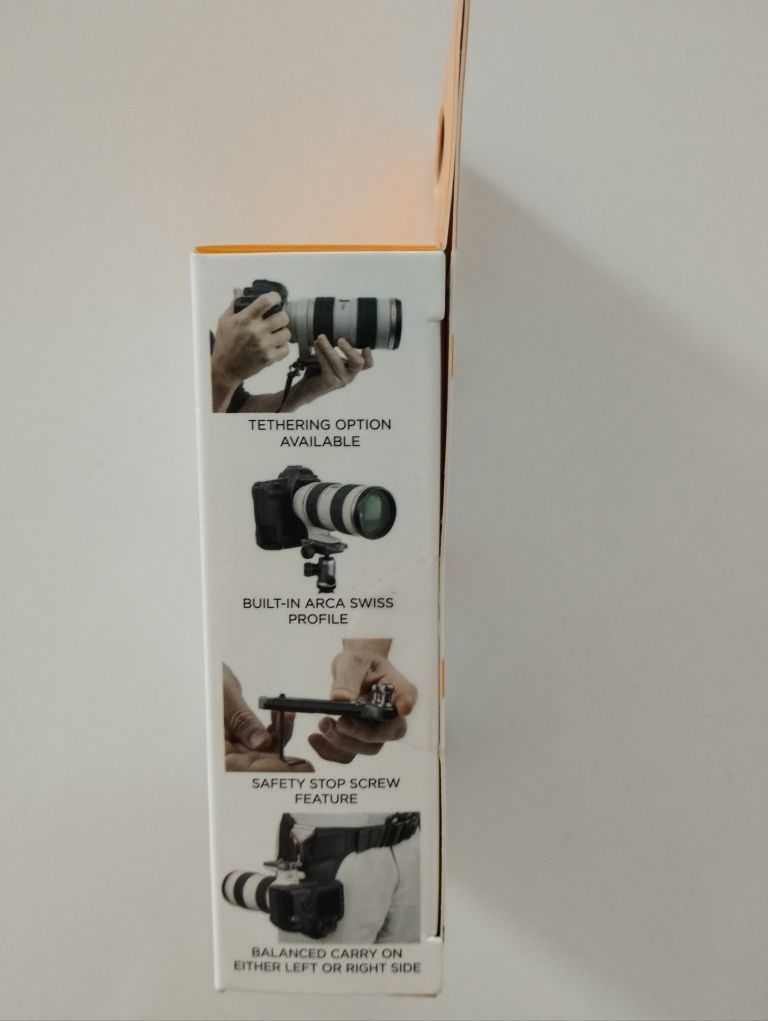 Кобур за фотоапарати плоча за нашийник на обектива v 2 Чисто Нов