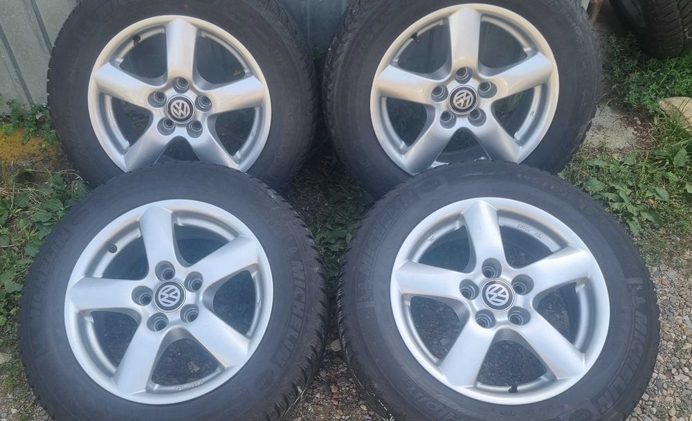 jante vw caddy, vw golf, vw jetta, vw touran, cu anvelope 195/65/15
