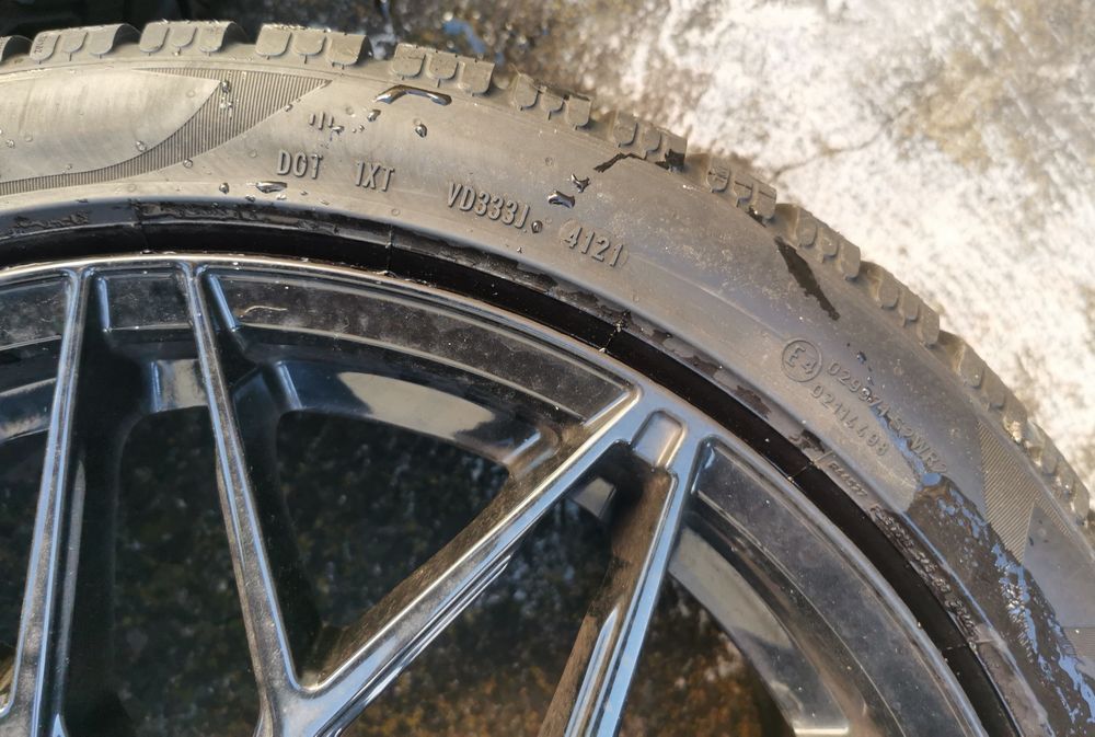 jante DOTZ (5x112) + anvelope iarna 245 40 R18 + senzori presiune