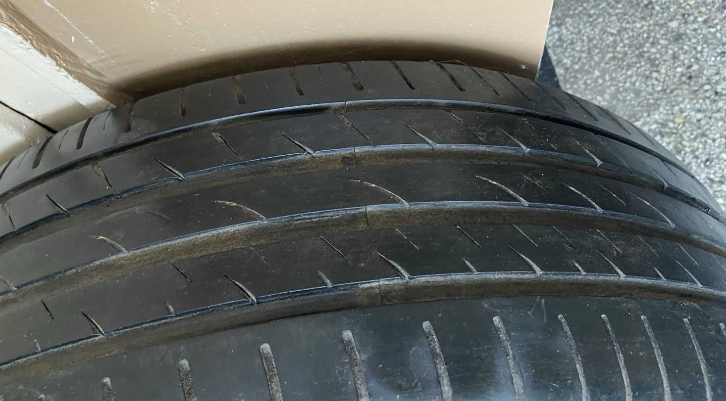 Продавам нови летни гуми KUMHO 225/55/17 и използвани NEXEN 225/55/17