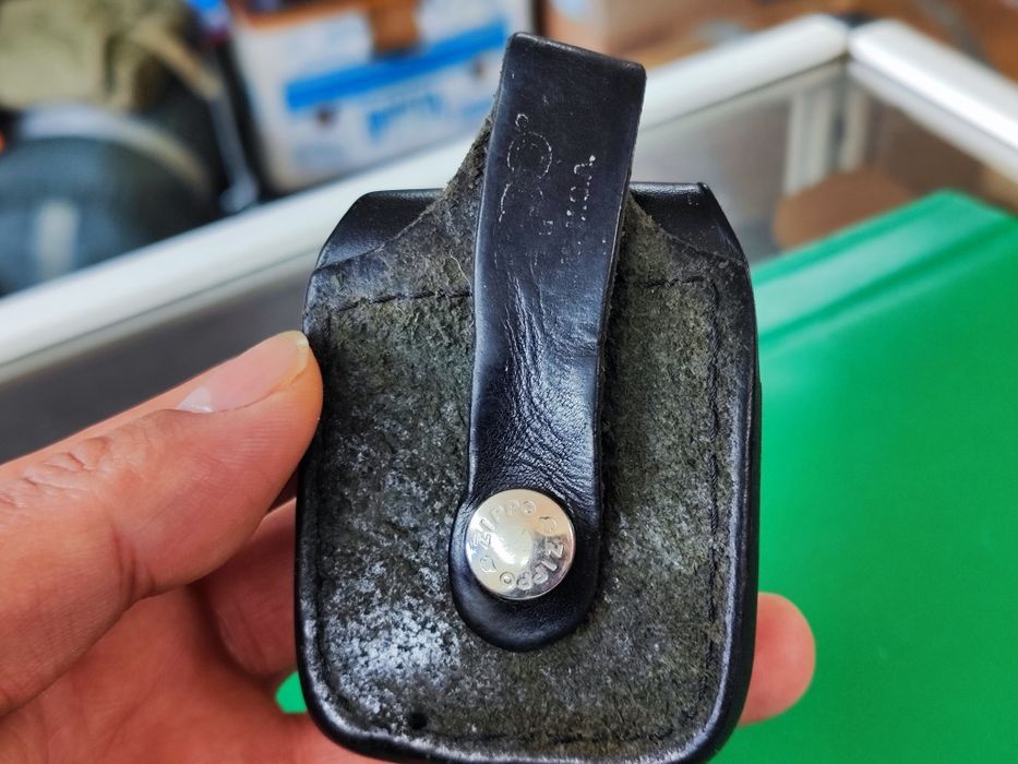 Кожен калъф за запалка zippo