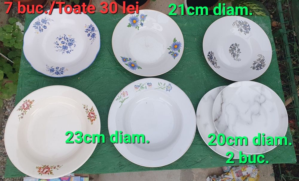 Farfurii portelan (det.in Foto)