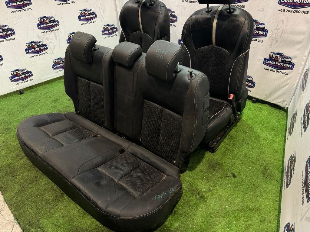 Interior piele, scaune cu incalzire banchete nissan juke 2011-2017