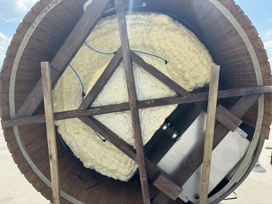 Ciubar jacuzzi cu soba interna