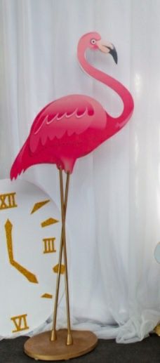 Трон и декор для фотозон выход малыша цифра 1 фламинго замок