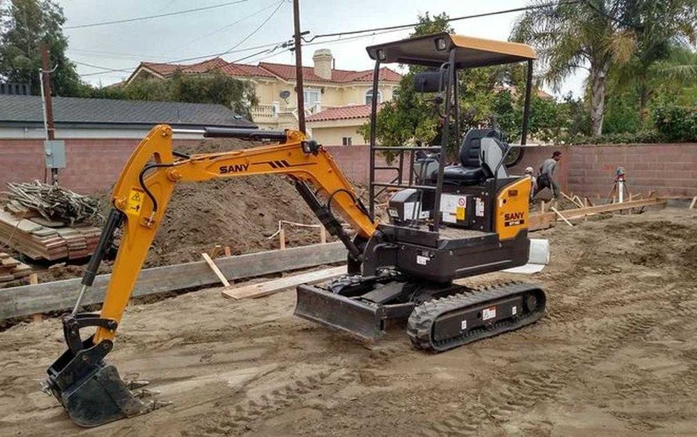 Аренда мини-экскаватора, экскаватор