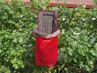 Sac de dormit pentru carucior Chicco, 98 cm, Rosu | Gri