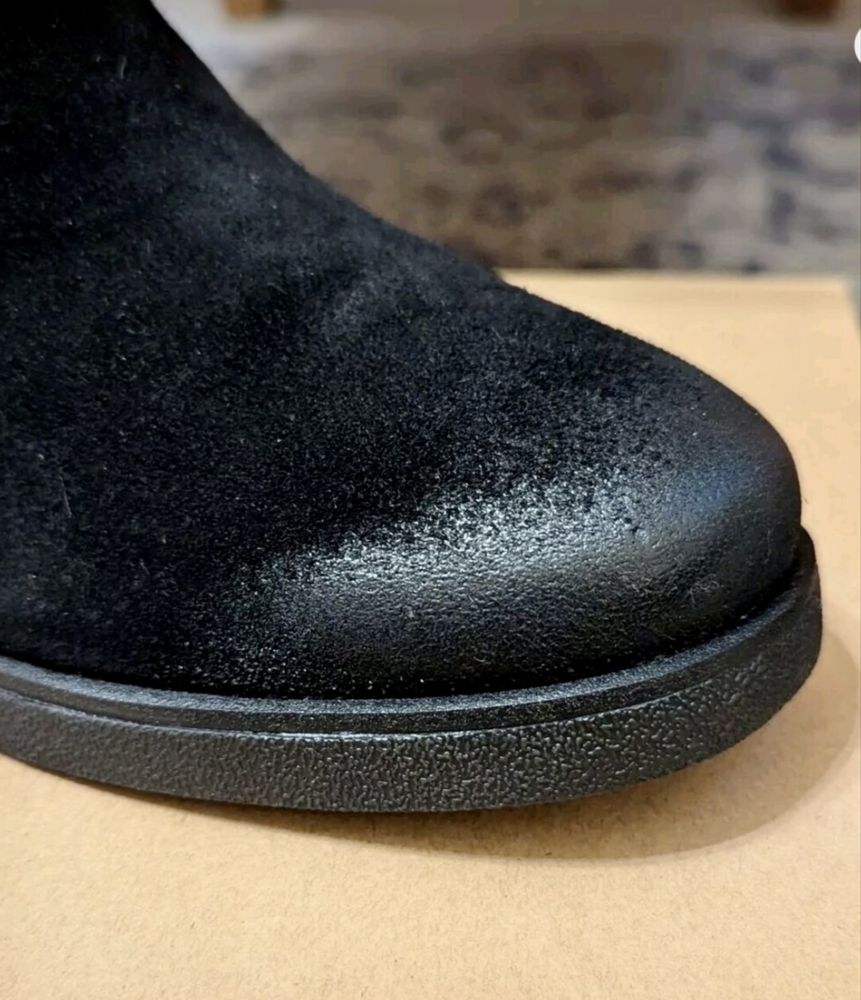 Женские ботинки UGG  Australia из черной замши