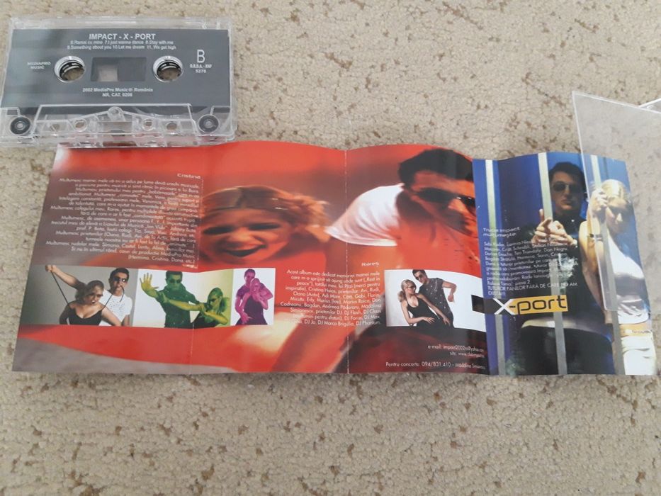 Vand caseta audio originala Impact - X-port (2002)
