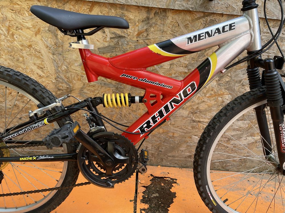 Bicocleta rhino cadru aluminiu  roti 24”