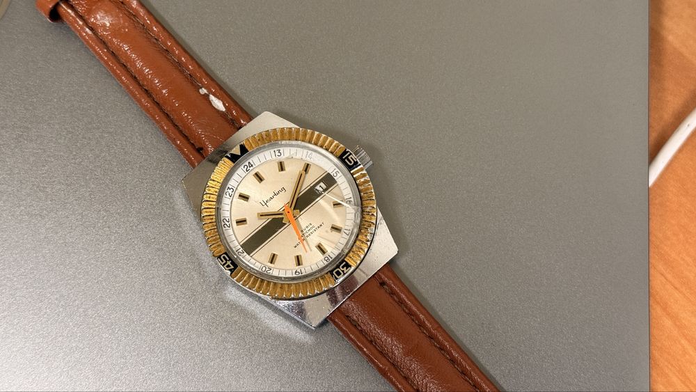 Ceas mecanic diver 39mm Yearling Sicura