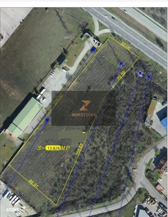 Vindem teren industrial in Oradea,13800mp