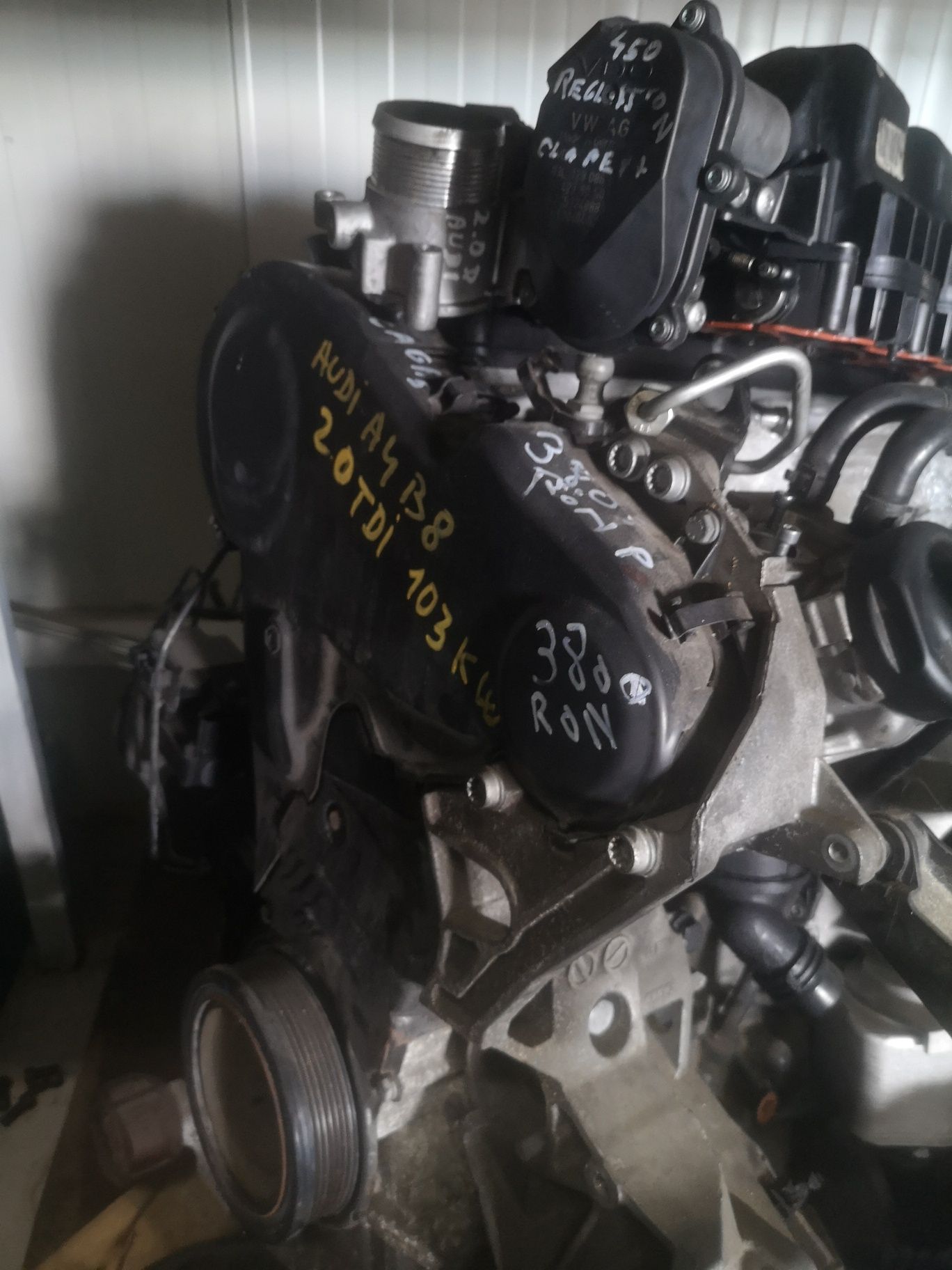 Motor aud caga  euro 5 2.0 103 kw 150000 mii km