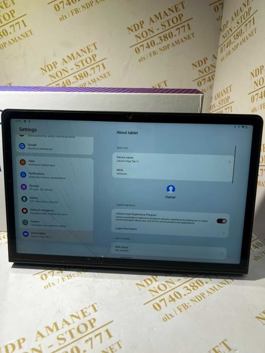 NDP Amanet Calea Mosilor 298  LENOVO YOGA TAB 11 (21722)