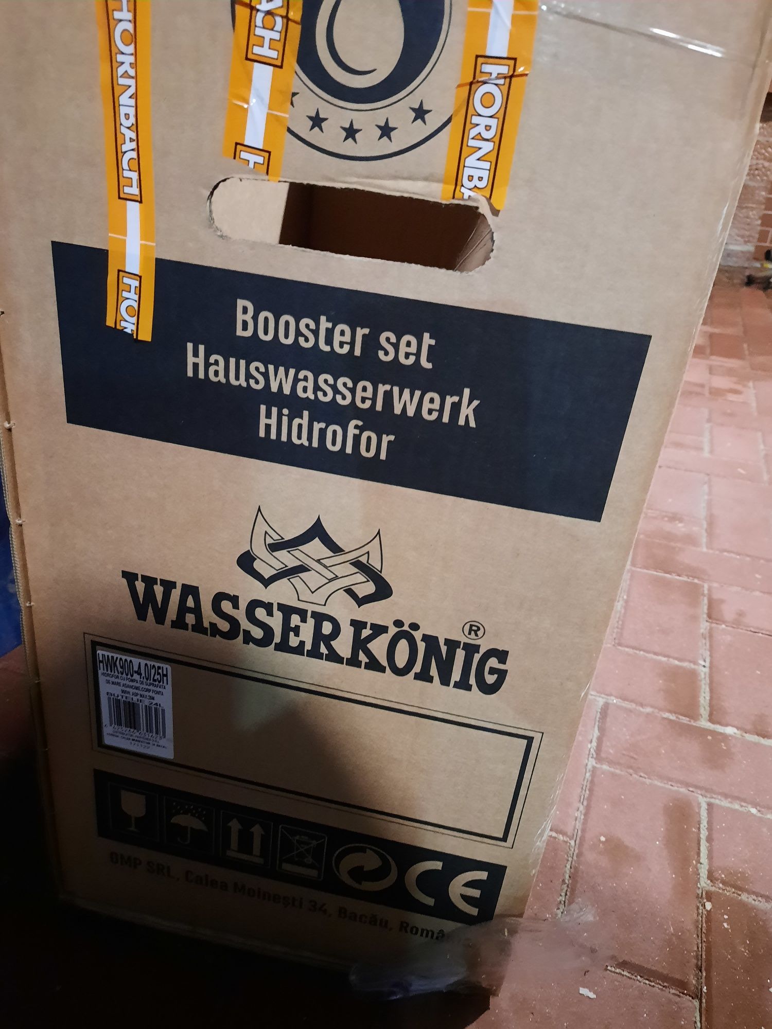 Vas hidrofor 24l Wasserkonig NOU