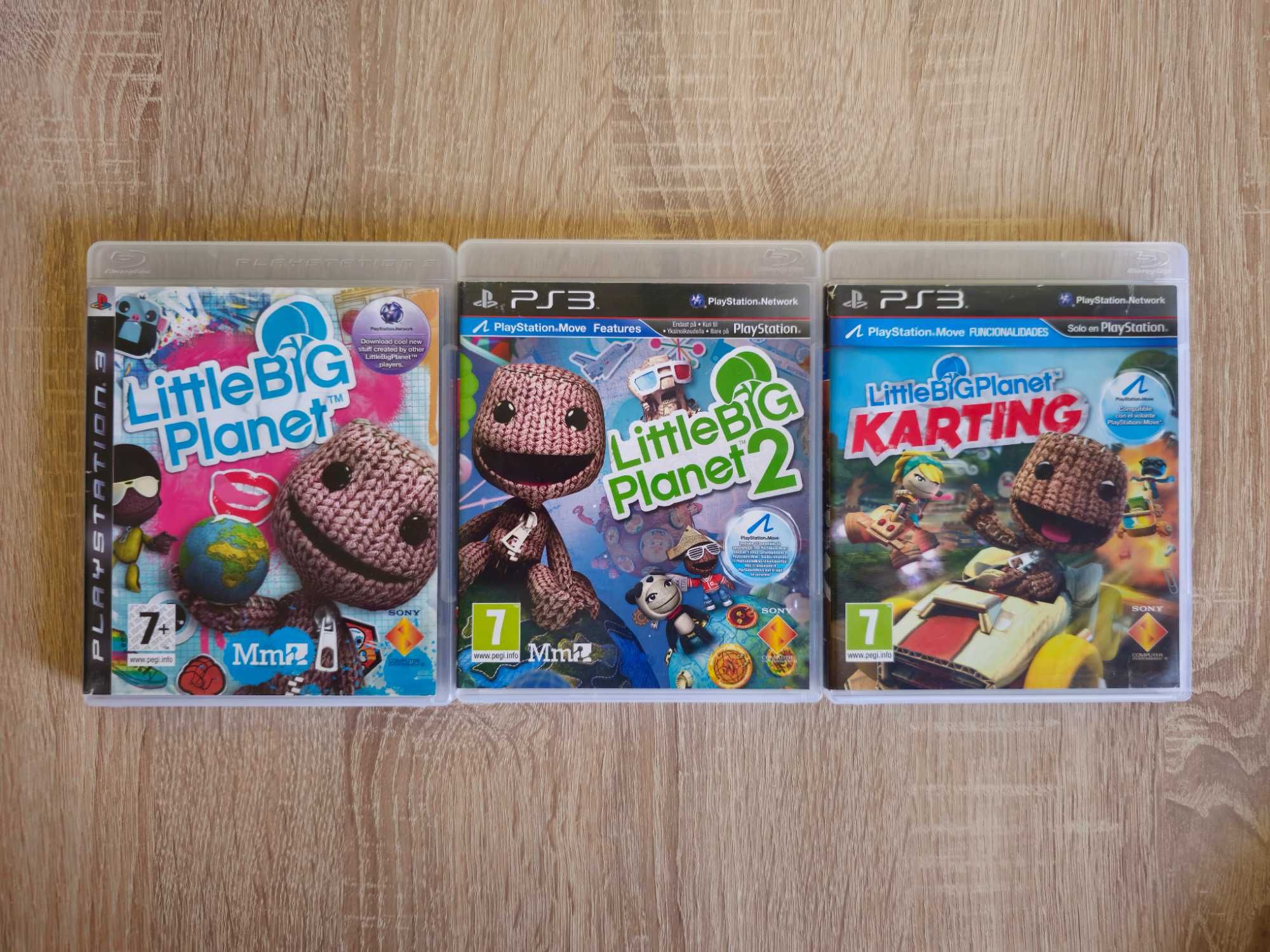 LittleBigPlanet 1+2+Karting Big Planet за PlayStation 3 PS3 ПС3
