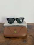 Ray Ban meta wayfarer noi negru lucios 2 seturi de lentile
