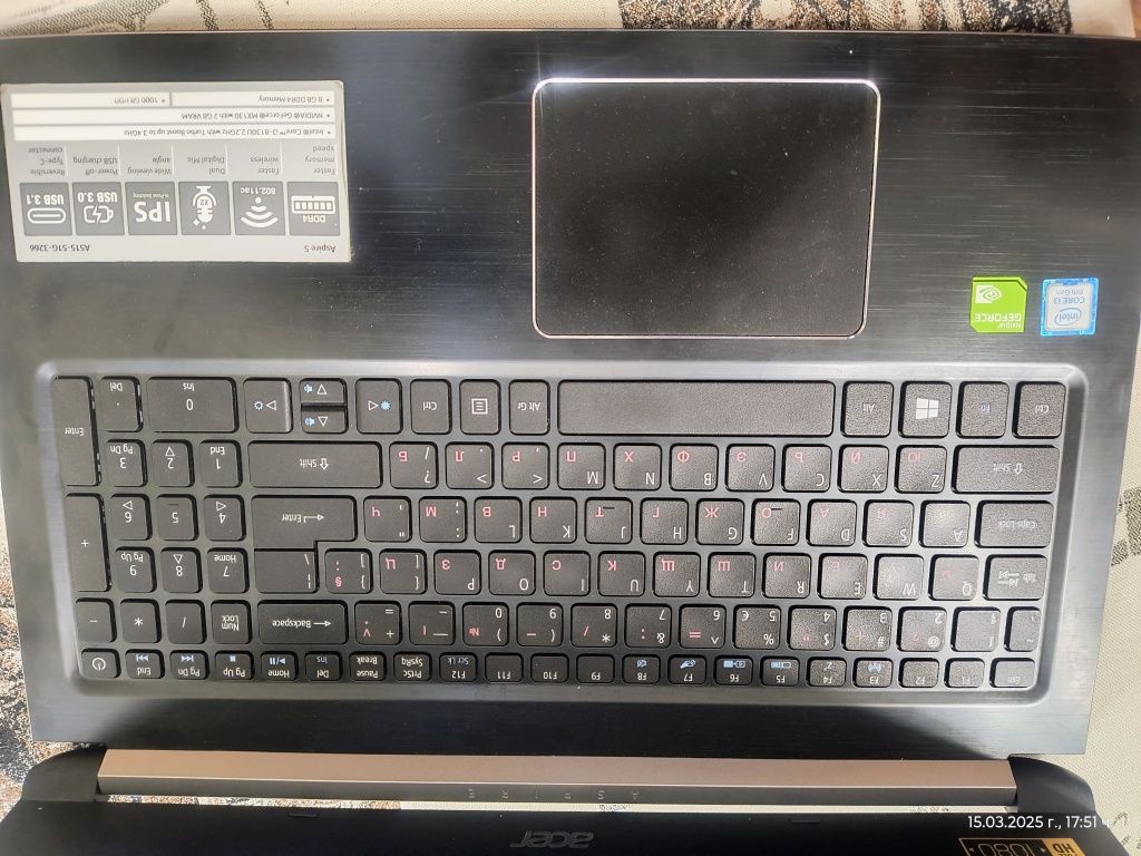 Лаптоп Acer 15,5