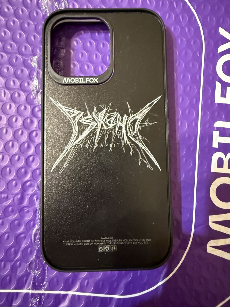 Продавам калъф на Mobile fox за iphone 16 pro max чисто нов!
