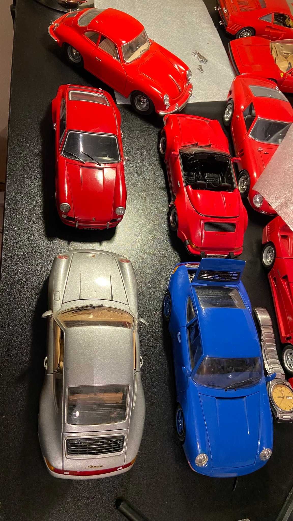 Bburago 1:18 Ferrari, Porsche, Bugatti, Mercedes колекционерски модели