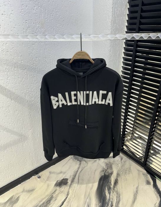 Черен мъжки суичър Balenciaga*
