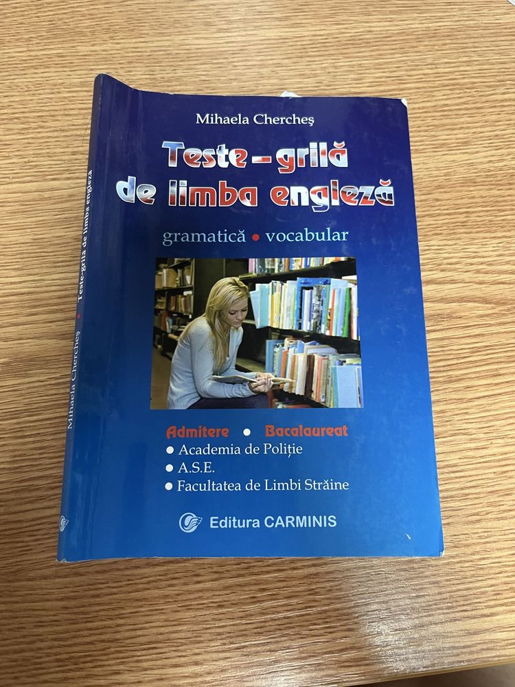 Culegeri limba engleza admitere