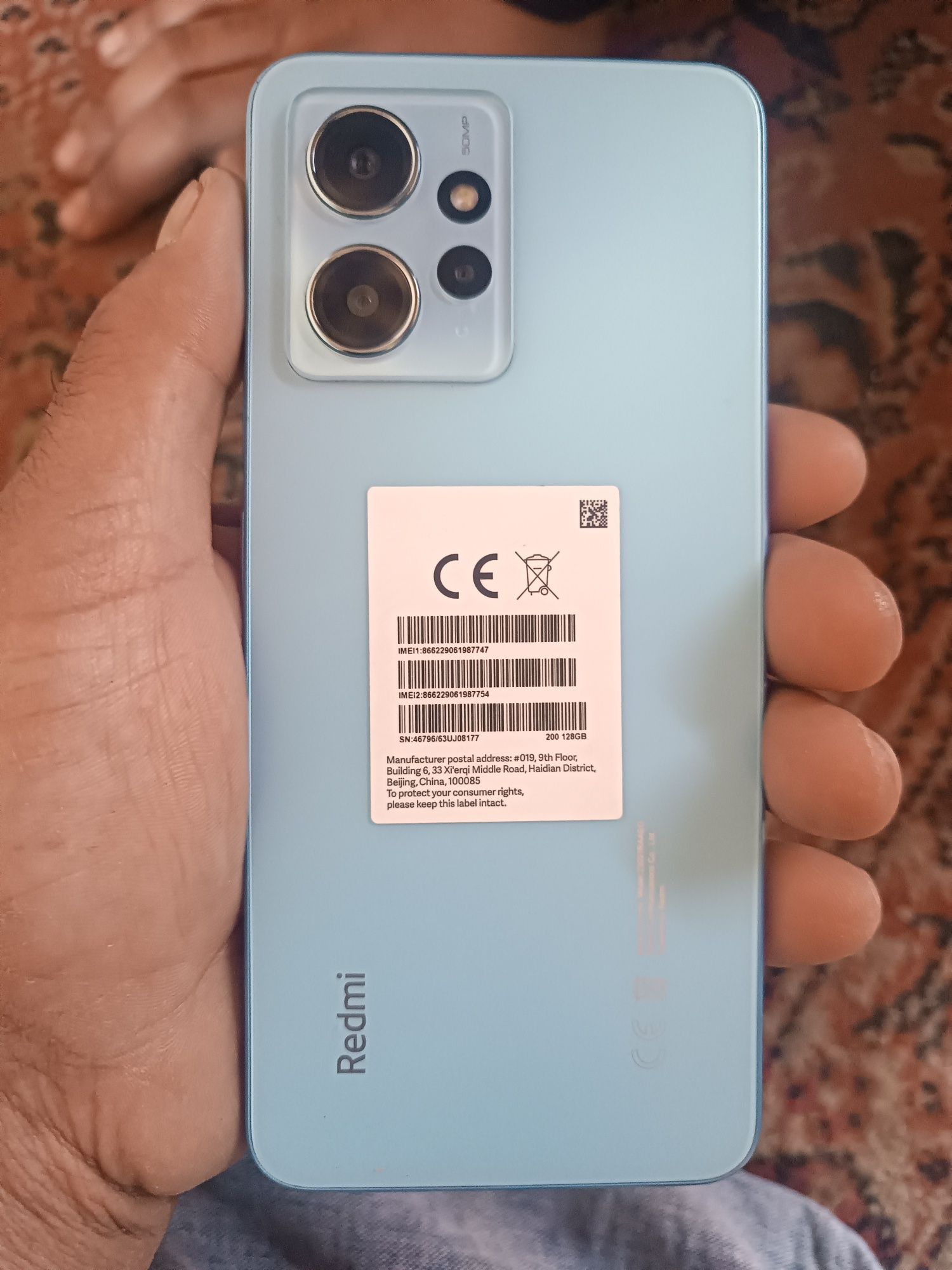 Redmi Not 12 ideal holatda