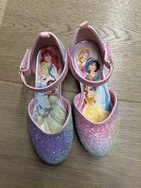 Pantofi eleganti stralucitori Disney cu toc masura 28 17,5 cm