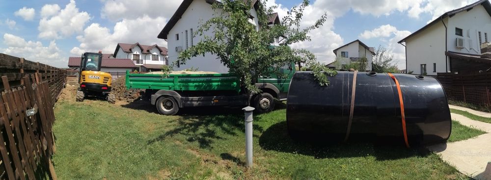 Prestări servicii (nisip pietriș pământ vegetal defrișări, demolări)