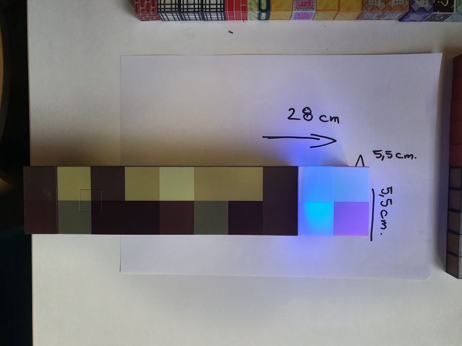 Blocuri cuburi de constructie magnetice Minecraft
