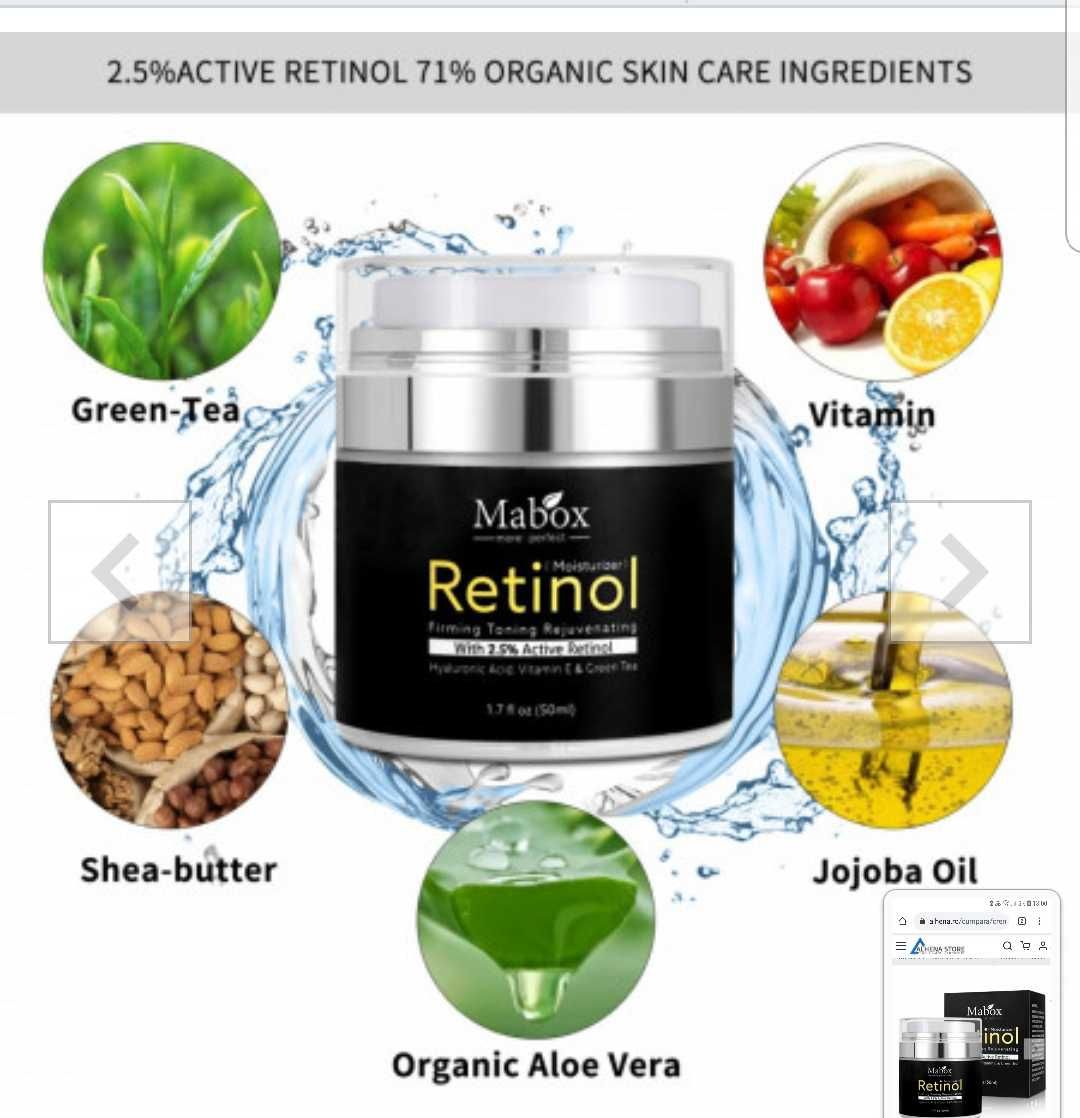 Cremă cu Retinol Mabox