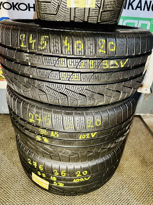 Set intreg Pirelli SZ M+S | 245/40 R20 99V XL | 275/35 R20 102V XL