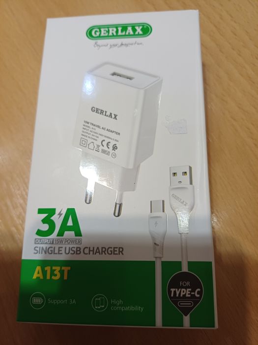 Зарядка type-c 15w