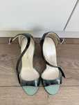 Sandale de piele Marelbo de dama cu toc