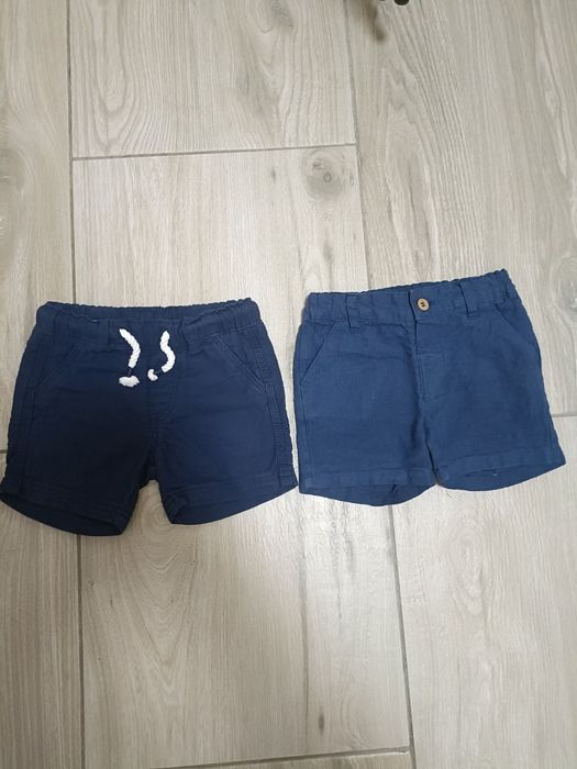 2 perechi pantaloni scurți/6luni