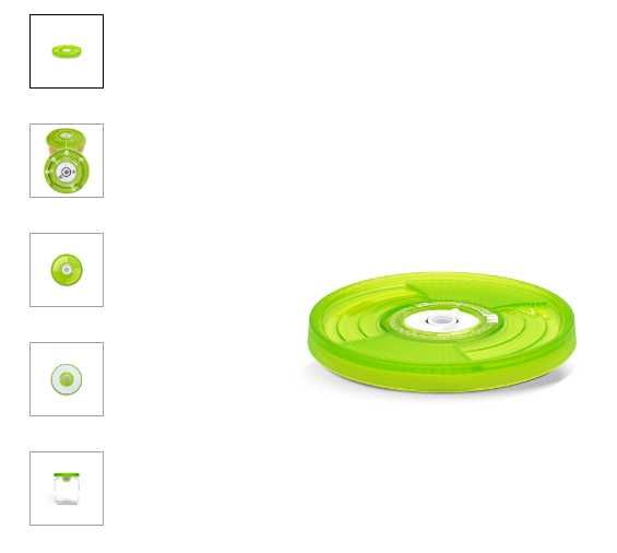 pompa vidare Vacsy, recipiente din sticla Vacsy