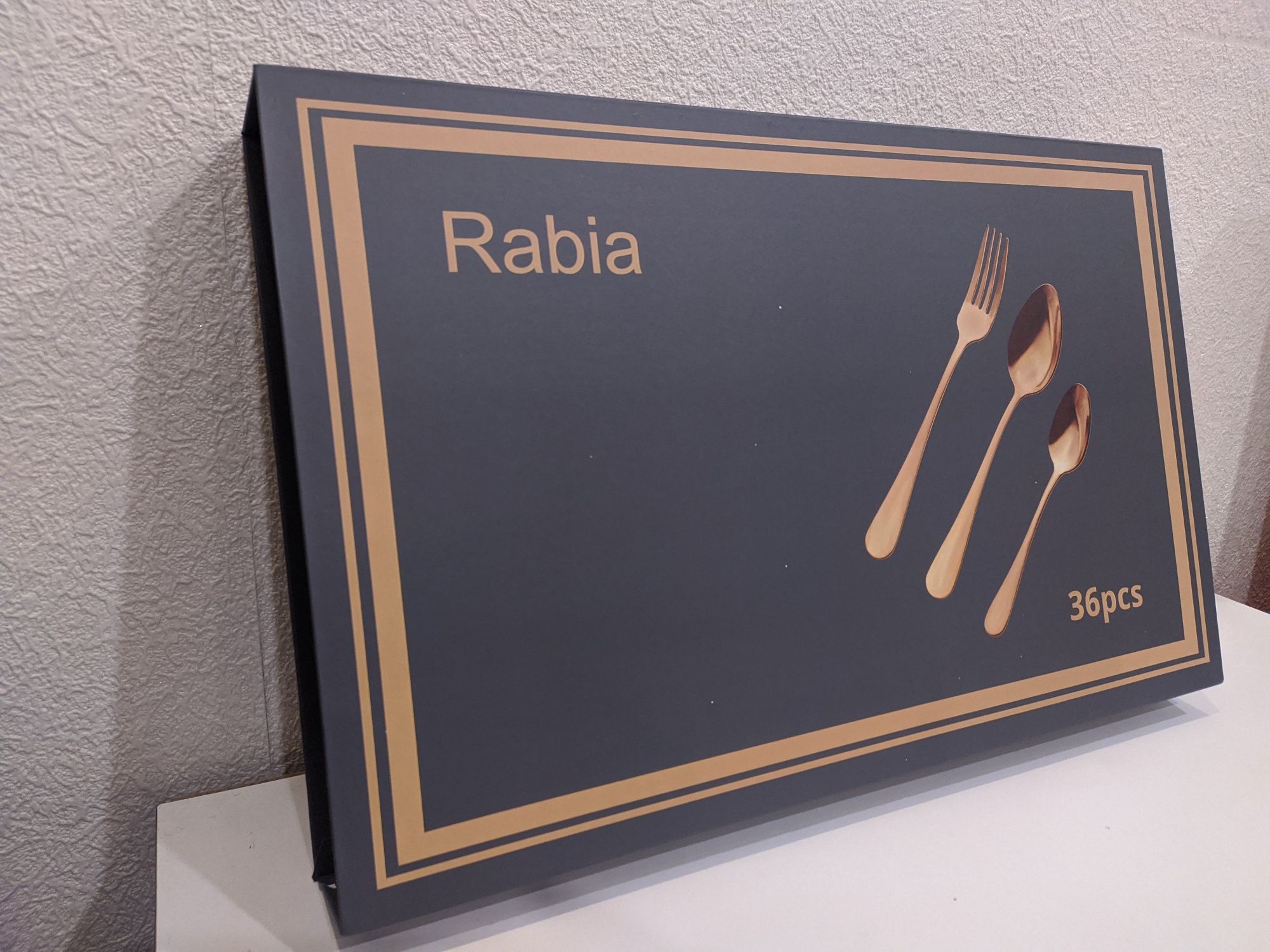 Набор столовых приборов Rabia нержавеющая сталь (ложки,вилки)