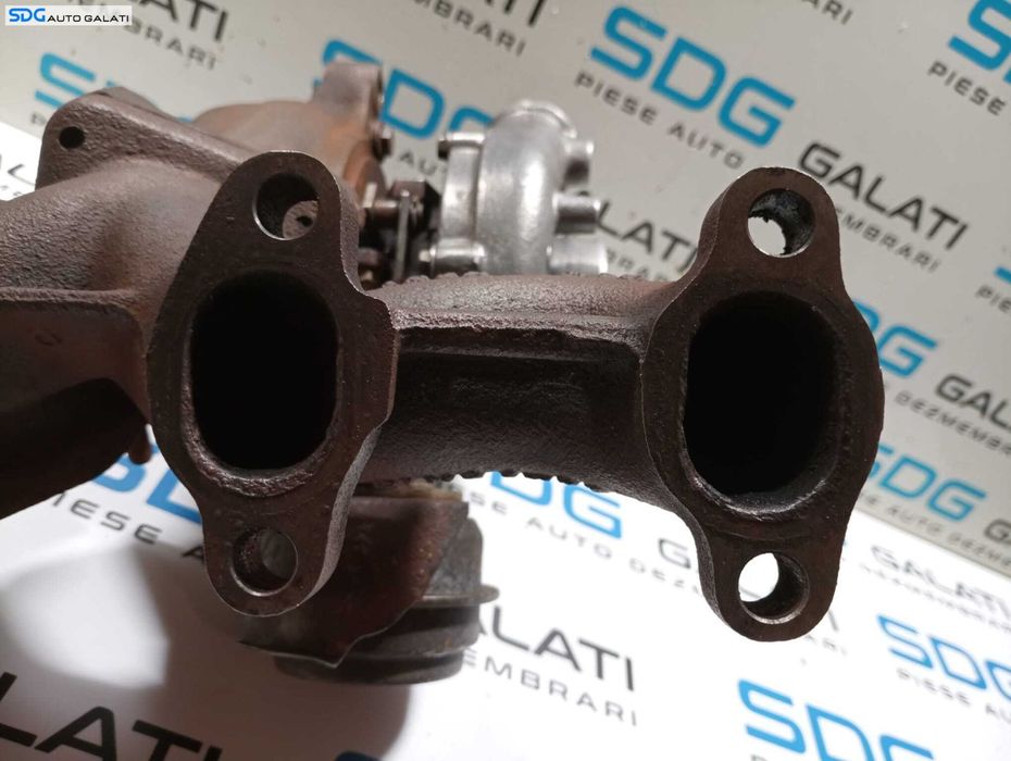 Turbo Turbina Turbosuflanta Paleti Atinsi Audi A4 B5 1.9 TDI AFN AHH AVG 1997 - 2000 Cod 028145702H [M6179]