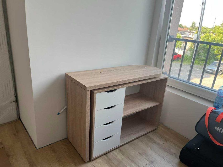 Ъглово бюро LANGAGER 41-107x107-165 см