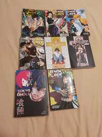 Manga Demon Slayer,Death Note,Tokyo Ghoul