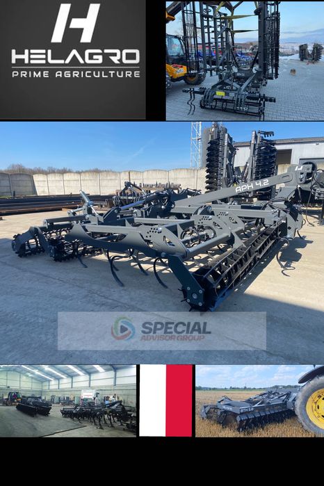Combinator HELAGRO APH 4.2 m pliabil hidraulic nu Unia nu AgroTom