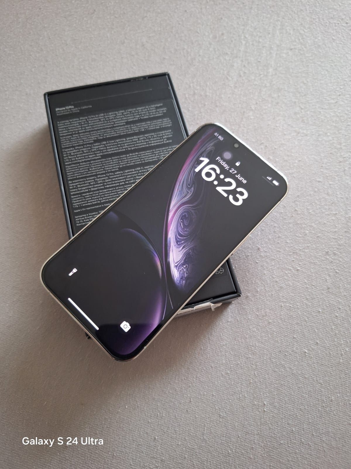 Iphone 256GB 13 Pro Silver White TOP Цена Неразличим от Нов