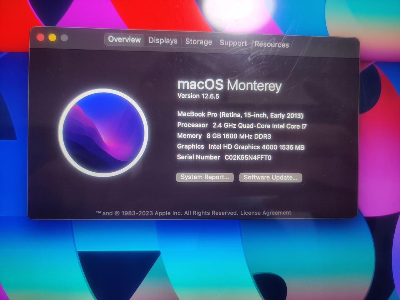 MacBook pro 15, Qo'qon