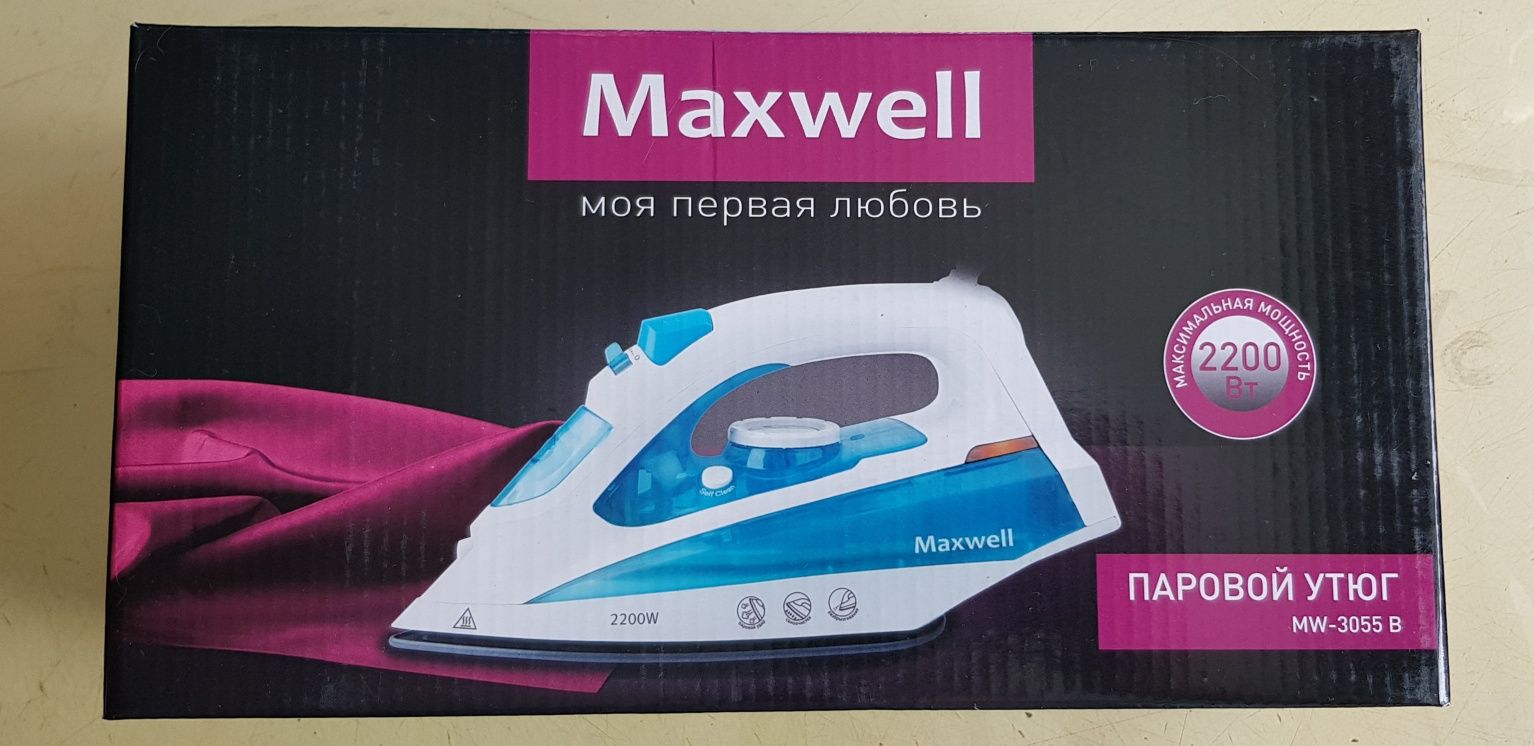 Утюг MAXWELL MW-3055 B.