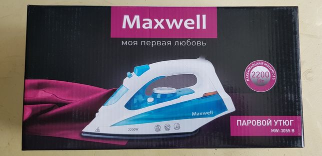 Утюг MAXVELL MW-3055 B.