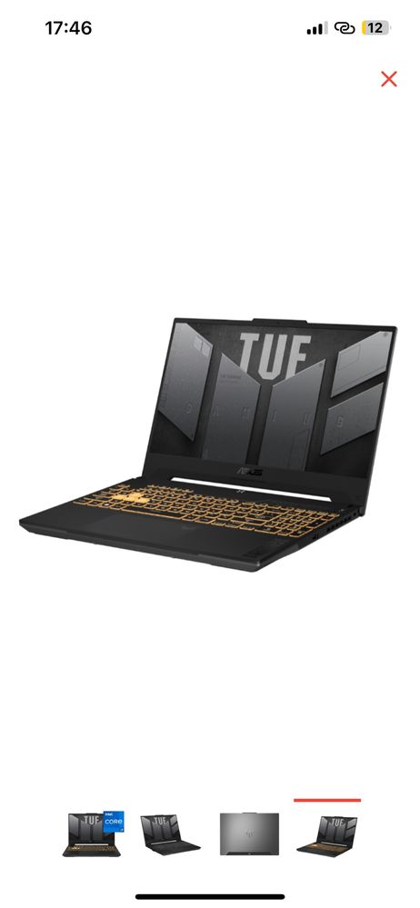 Asus f15 tuf, 1терабайт