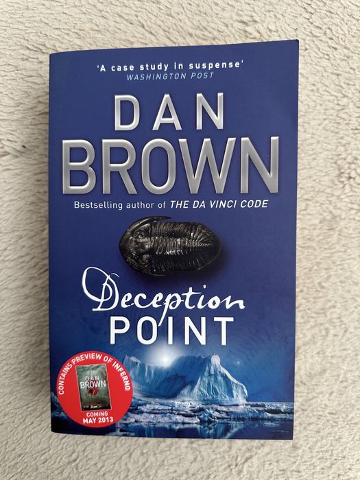 Carte “Deception point” Dan Brown