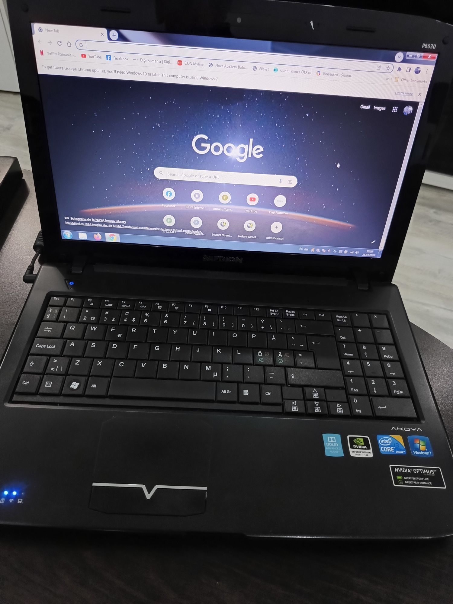 Laptop Medion Akoya i3