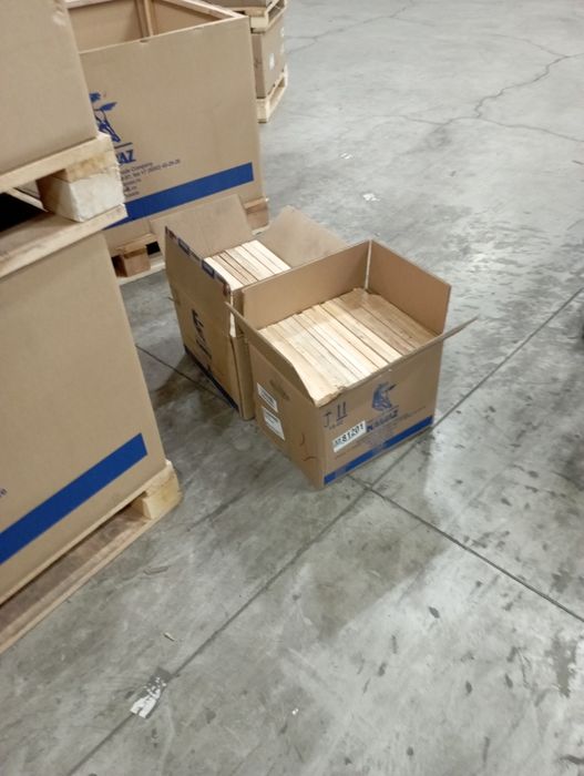 Дрова в коробках