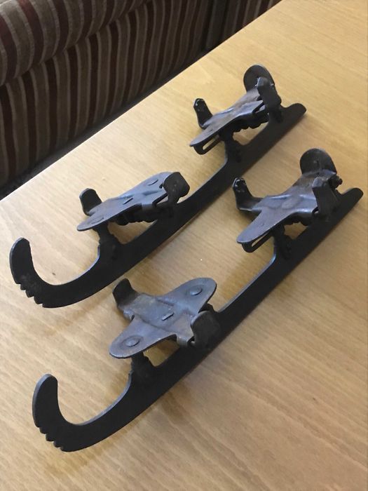 Антични ретро стоманени кънки за лед POLAR-KAMERAD